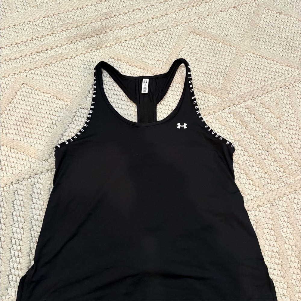 Under Armour Women's Black Racerback Tank Top